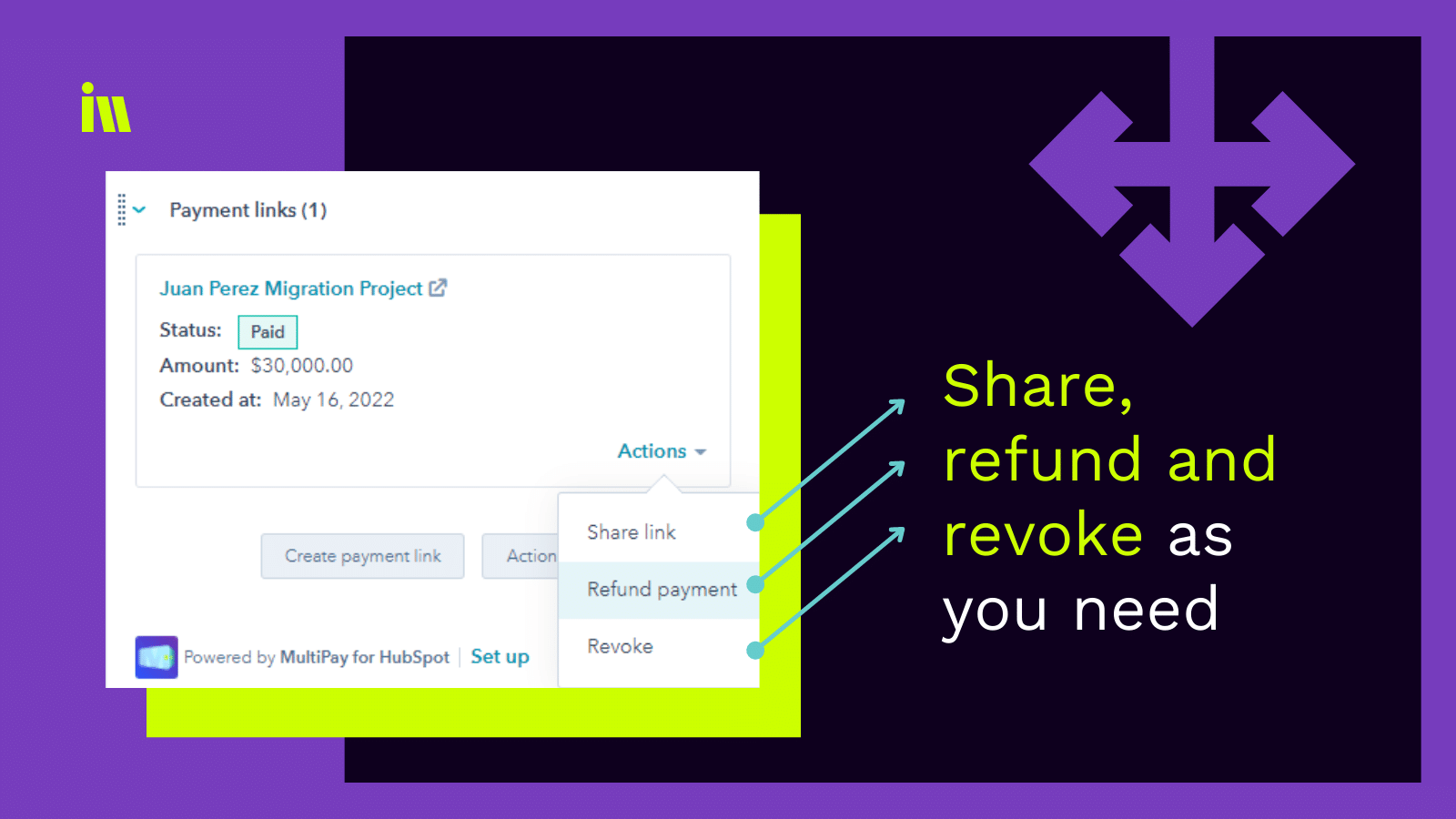 Track the Status of a Payment Link via CRM Card